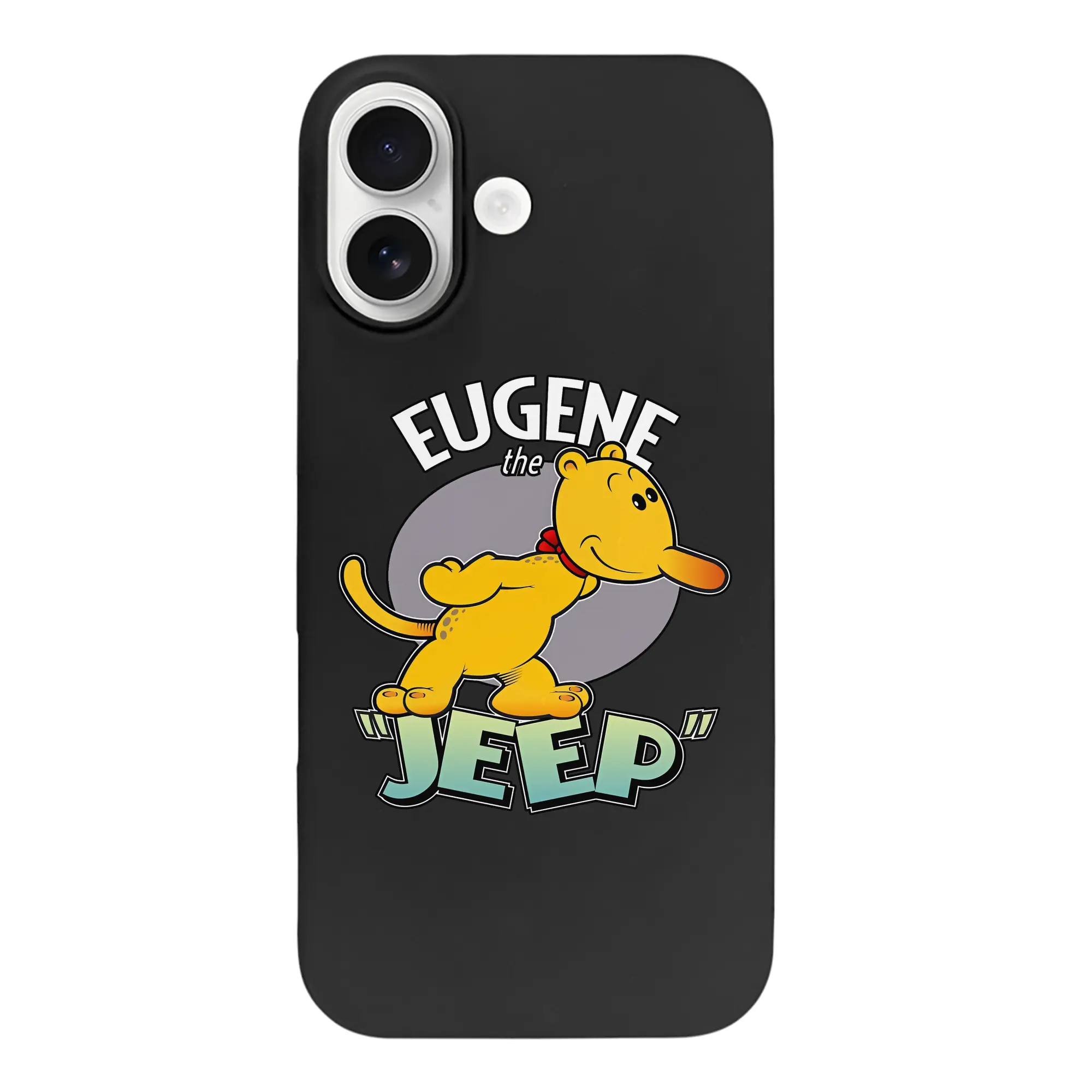 ポパイ グッズ ユージーン・ザ・ジープ - iPhone 17 シリーズ シリコンケース 薄型 耐衝撃 指紋防止 ソフトタッチカバー 精密フィット 傷防止 保護ケース iPhone 17/17 Air/17 Pro/17 Pro Max 対応